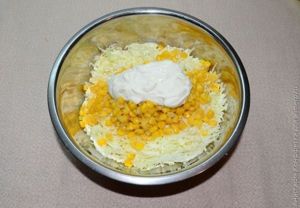 салат из крабовых палочек рецепт