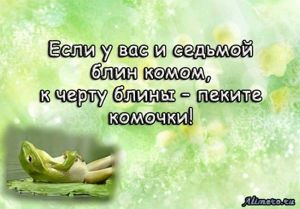 Забавные высказывания об отношении к жизни