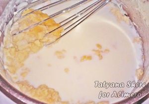 Капуста с соусом Бешамель