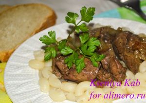куриная печень рецепт