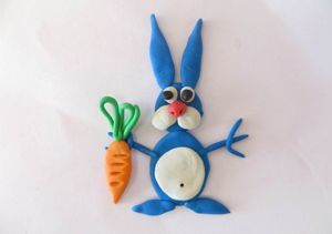 Поделки из пластилина на картоне