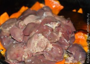 жареная куриная печень