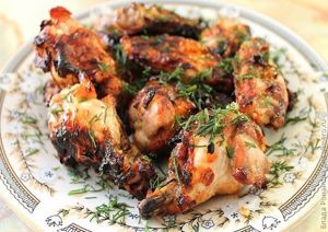 Куриные крылышки