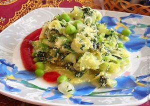 Паста из кабачков