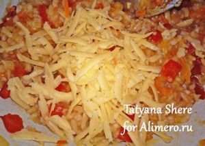 Котлеты с рисом и болгарским перцем