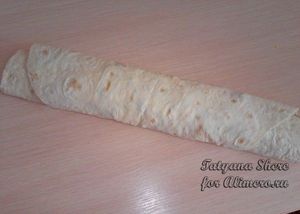 Рулет из лаваша