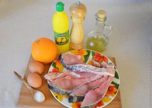 Рыба с цитрусами