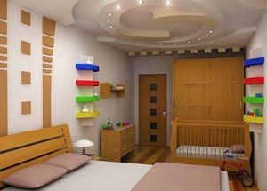 Дизайн однокомнатной квартиры с детской