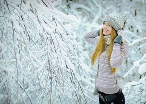 Фотосессия зимой, идеи