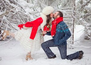 Фотосессия зимой, идеи