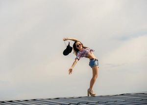 Фотосессия на крыше