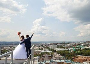 Фотосессия на крыше