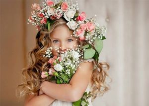 Фотосессия с цветами