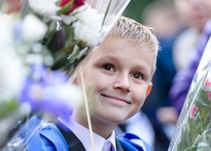 Фотосессия первоклассника