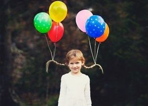 Фотосессия с шарами