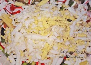 Салат с крабовыми палочками
