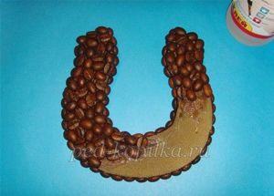 Поделки из кофейных зерен