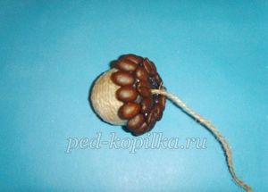 Поделки из кофейных зерен