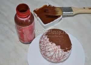 Топиарий из кофейных зерен