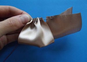 Банты из ткани