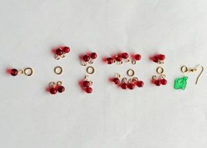 Серьги из бусин