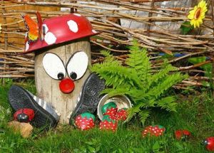 Садовые фигуры своими руками