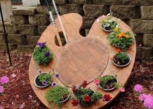 Садовые фигуры своими руками