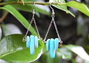 Серьги из цепочек, мастер-классы