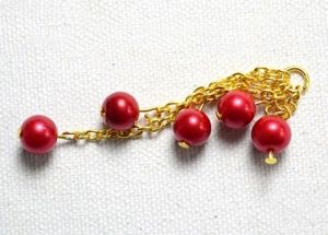 Серьги из цепочек, мастер-классы