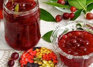 Варенье из крыжовника и смородины. По 500 г малины, красной и черной смородины, крыжовника, 1.8 кг сахара. Ягоды измельчите, засыпьте сахаром и кипятите 1-2 минуты, разложите по банкам, закатайте. Варенье из крыжовника и смородины. По 500 г малины, красной и черной смородины, крыжовника, 1.8 кг сахара. Ягоды измельчите, засыпьте сахаром и кипятите 1-2 минуты, разложите по банкам, закатайте.