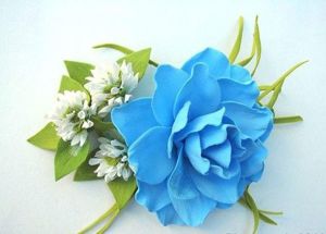 Заколки из фоамирана