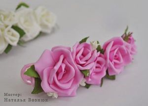 Заколки из фоамирана