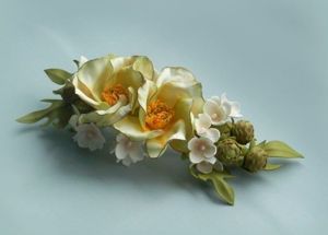 Заколки из фоамирана
