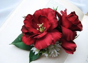 Заколки из фоамирана