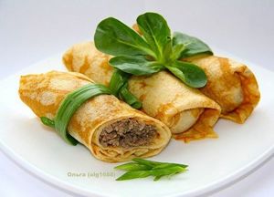 Подача блинов — идеи