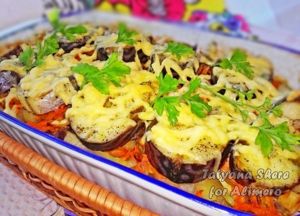 Скумбрия с картошкой в духовке
