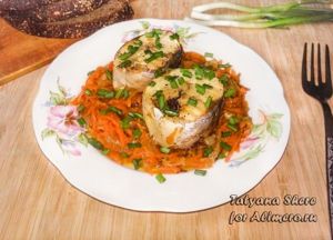 Скумбрия тушеная