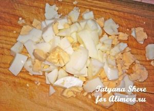 Салат из баклажанов с сыром