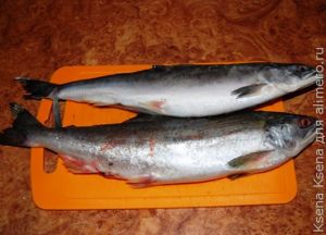горбуша с картошкой