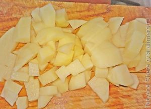 Суп с фасолью и запеченным перцем