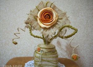 Поделки из бечевки, идеи.