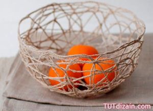 Поделки из бечевки, идеи.