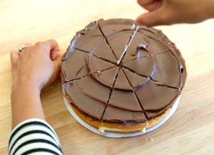 Мягкий сыр и тому подобные продукты можно резать зубной нитью (без запаха). Мягкий сыр и тому подобные продукты можно резать зубной нитью (без запаха).