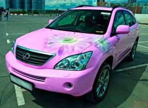 Варианты оформления женских авто