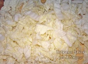 Салат из пекинской капусты и сулугуни