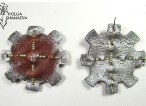 Украшения из кожи, мастер-классы.