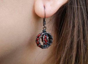 Серьги из проволоки, идеи.