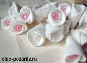 Поделки из ватных дисков, мастер-классы.
