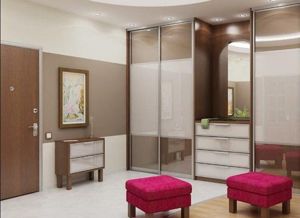 Встроенные шкафы купе в интерьере