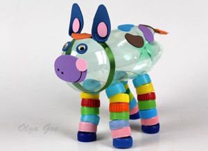 Животные из пластиковых бутылок